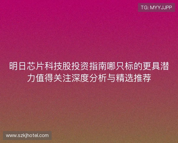 明日芯片科技股投资指南哪只标的更具潜力值得关注深度分析与精选推荐